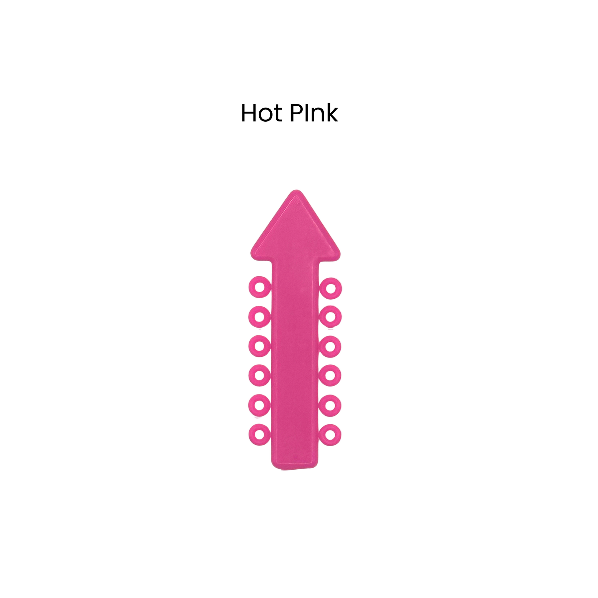 Arrow Mini Ties Ligatures Orthodontic Braces Elastics