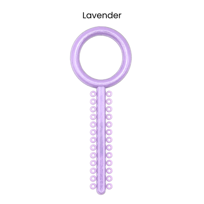 Lavender Orthodontic Ligature Ring Ties