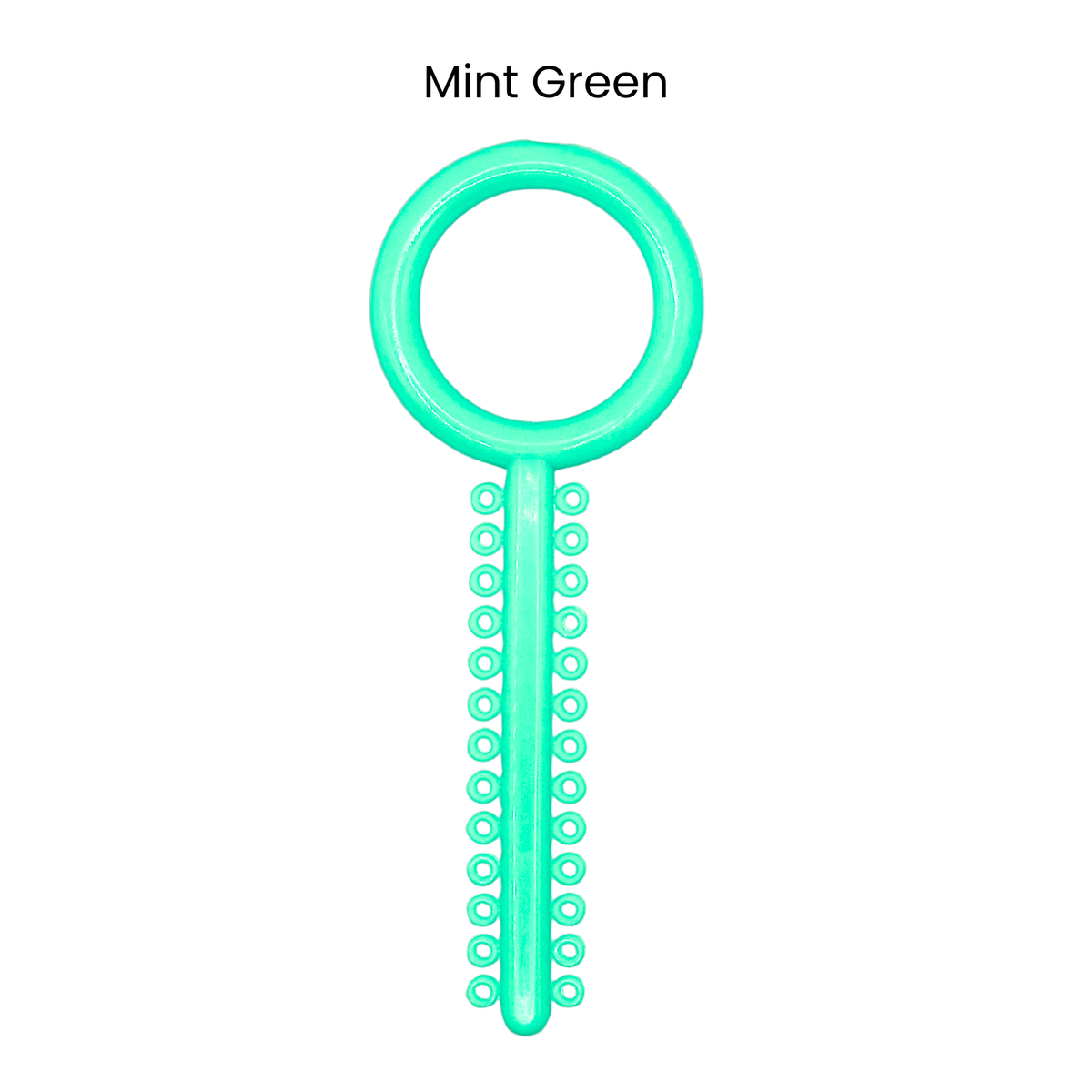 Mint Green Orthodontic Ligature Ring Ties