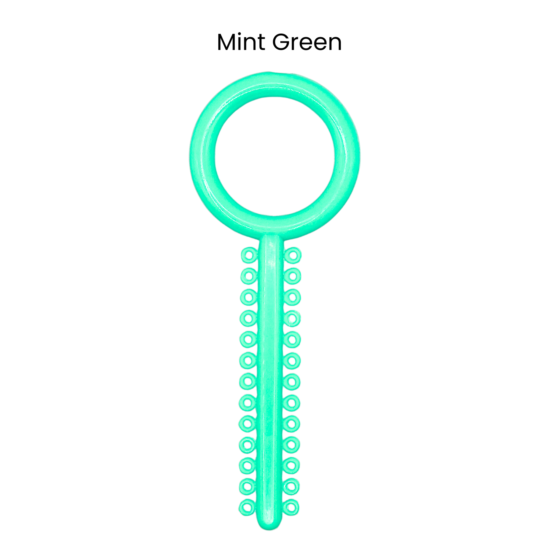Mint Green Orthodontic Ligature Ring Ties