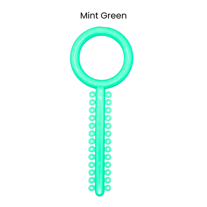 Mint Green Orthodontic Ligature Ring Ties
